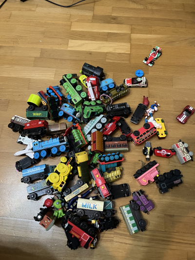 Vlacky Thomas the train - cca 40ks + auticka