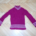 Pletený svetr 2, velikost 110/116
