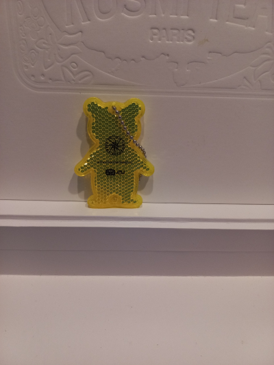 Přívěsek medvídek žlutý