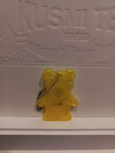 Odrazka žlutý medvídek