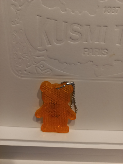 Odrazka oranžový medvídek