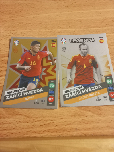 Kartičky EURO 87+61