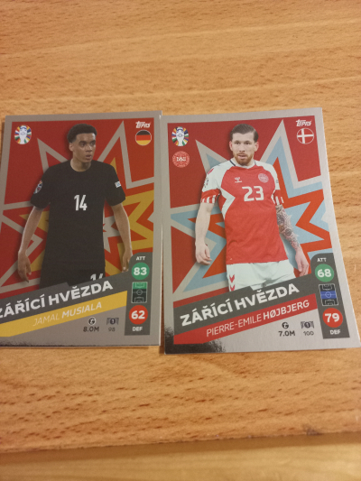 Kartičky EURO 83+68