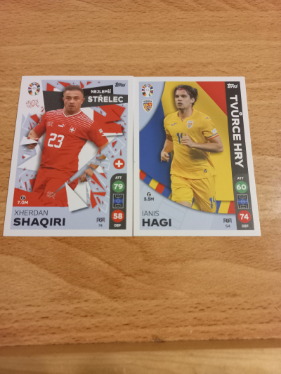 Kartičky EURO 74+54