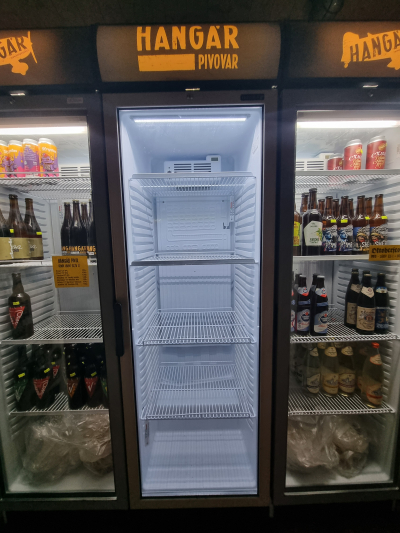 Lednička s prosklenými dveřmi TEFCOLD FSC1380-I