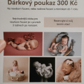 Dárkový poukaz na focení do 1 roku dětí