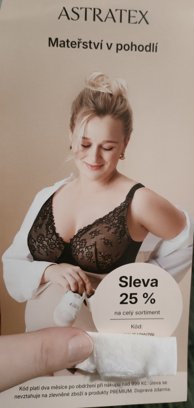 Poukaz Astratex sleva 25%