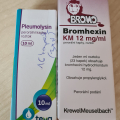 Bromhexin, pleumolysin