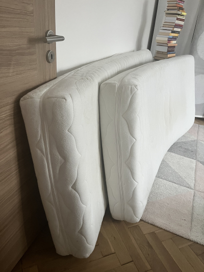 Matrace měkké - 90 x 200 cm, dva kusy