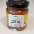 Thajská červená kari pasta, neotevřená
