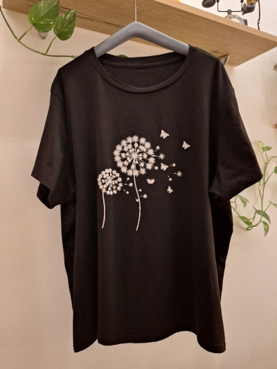 Tričko s pampeliškami