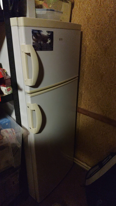 nabízím postel a lednici za odvoz