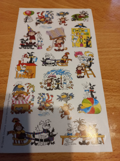 Samolepky Rákosníček