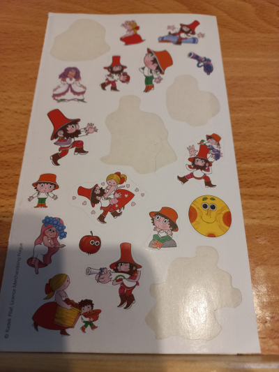 Samolepky Rumcajs, Maja, Cipisek