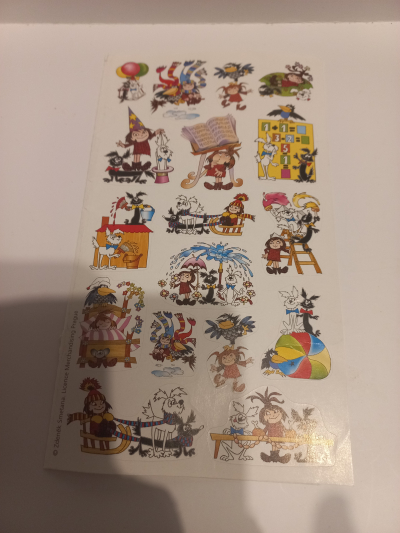 Samolepky Malá čarodějnice