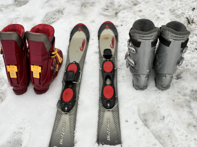 Dámské lyžáky a fun lyže