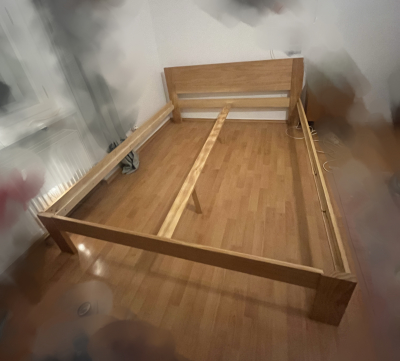 Rám postele s matrací 160 x 200