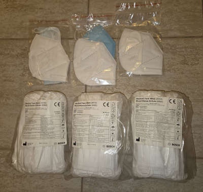 Roušky, respirátory