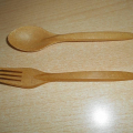 Eko 2 lžíce a 2 vidličky nepoužité