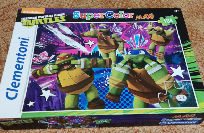 Puzzle s velkými dílky.