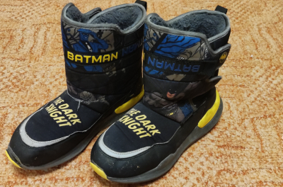 Teplé dětské boty na dochození. Velikost na fotce.