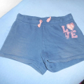Kraťásky zn. Trend, modré vel. 158.