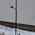 Stojací lampa Ikea.