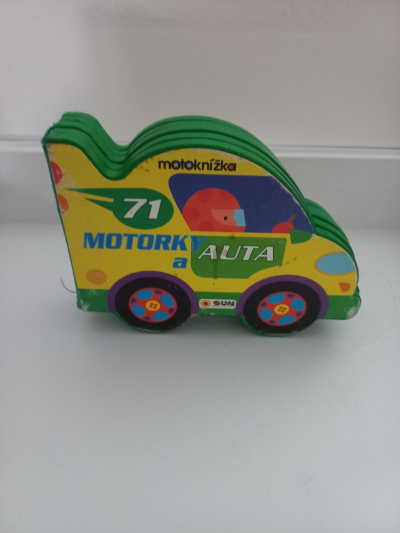 Dětská knížka Motoknížka