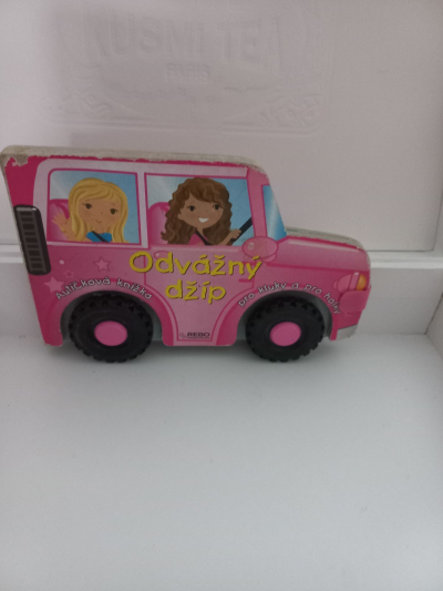 Dětská kniha Odvážný džíp