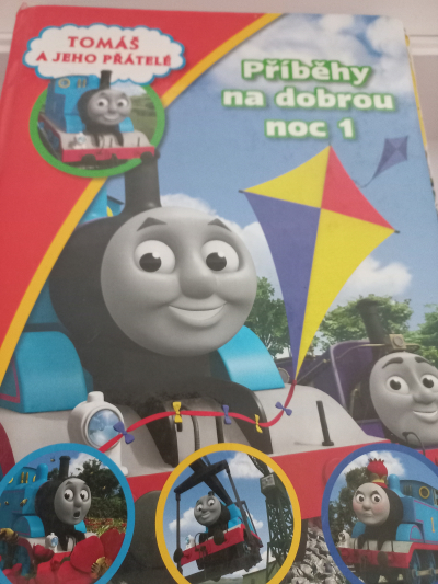 Dětská knížka Tomáš mašinka