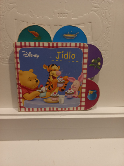 Dětská knížečka Disney jídlo