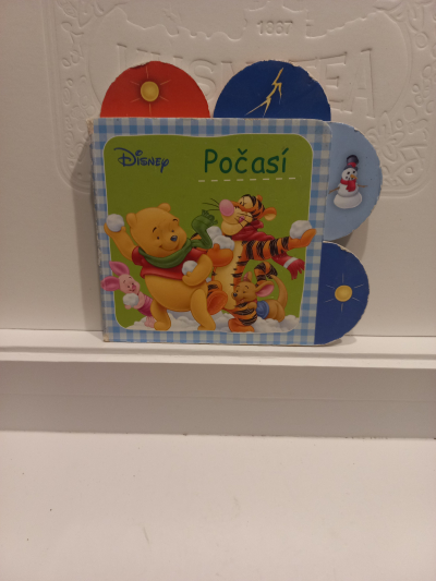 Dětská knížečka Disney počasí