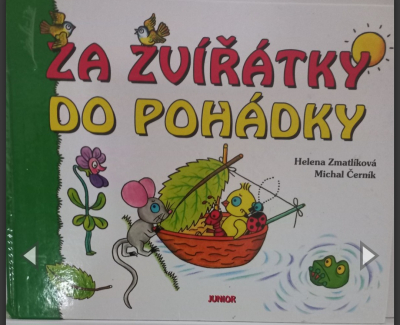 Dětská knížka Za zvířátky do pohádky