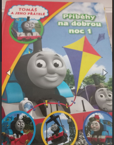 Dětská knížka Tomášova mašinka