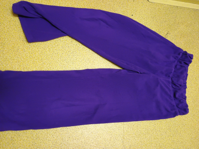 Tepláky fialové 36