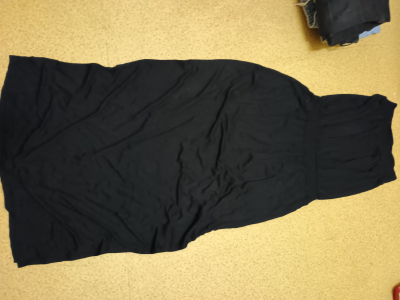 Šaty bez ramínek dlouhé S nebo M