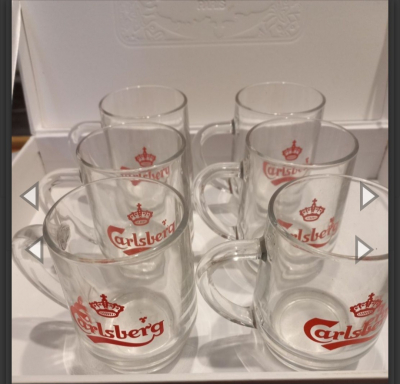 Skleničky s ouškem 250 ml.