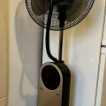 Stojanový ventilátor s mlhovým efektem + dálkové ovládání