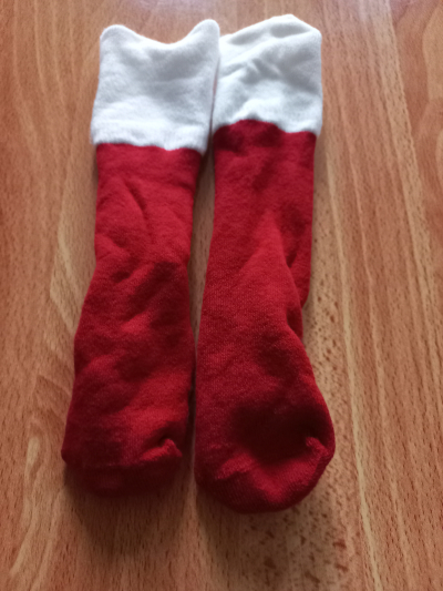 Dětské ponožky červené