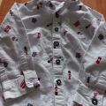 Košile anglicky motiv 12-18M