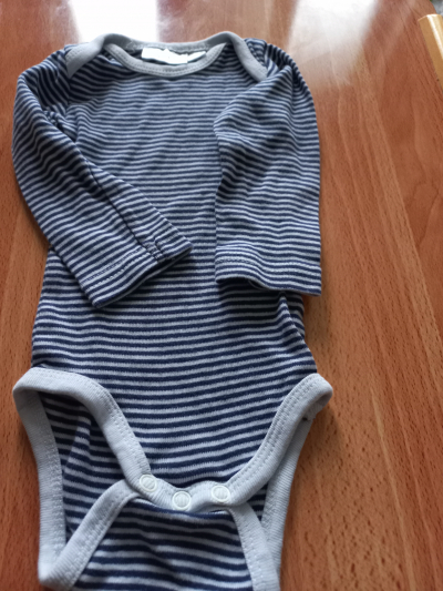 Body tmavomodrý proužek vel. 62-68