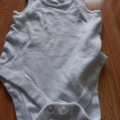 Bílé body 2ks vel. 3-6M