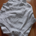 Bílé body 2ks vel. 3-6M