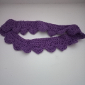 Fialová čelenka