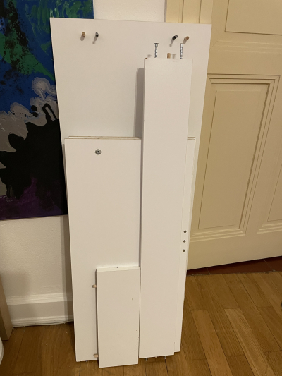 Malý stolek- rozložený