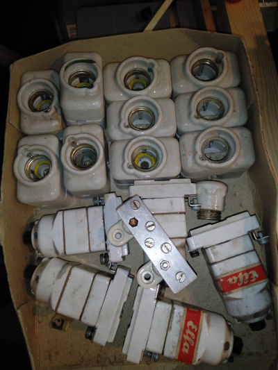 staré pojistky - nálezový stav