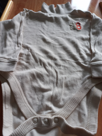 Dětské  Body krémové vel.86