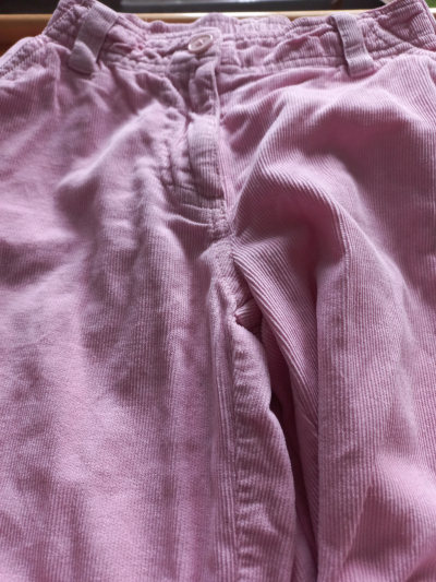 Dětské růžové kalhoty 72cm