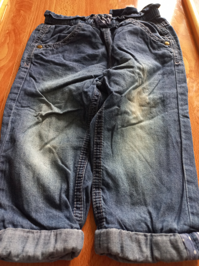 Dětské džíny 6-9M 2ks