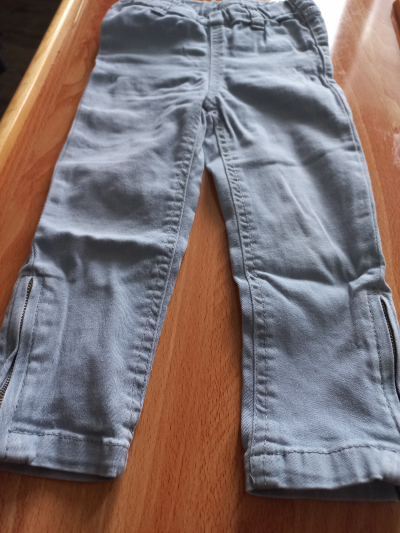 Dětské šedé kalhoty vel.86